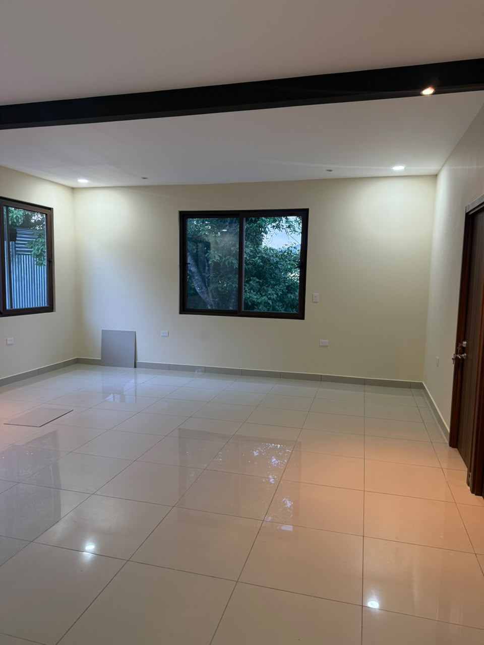 Sala de estar con chimenea · AA