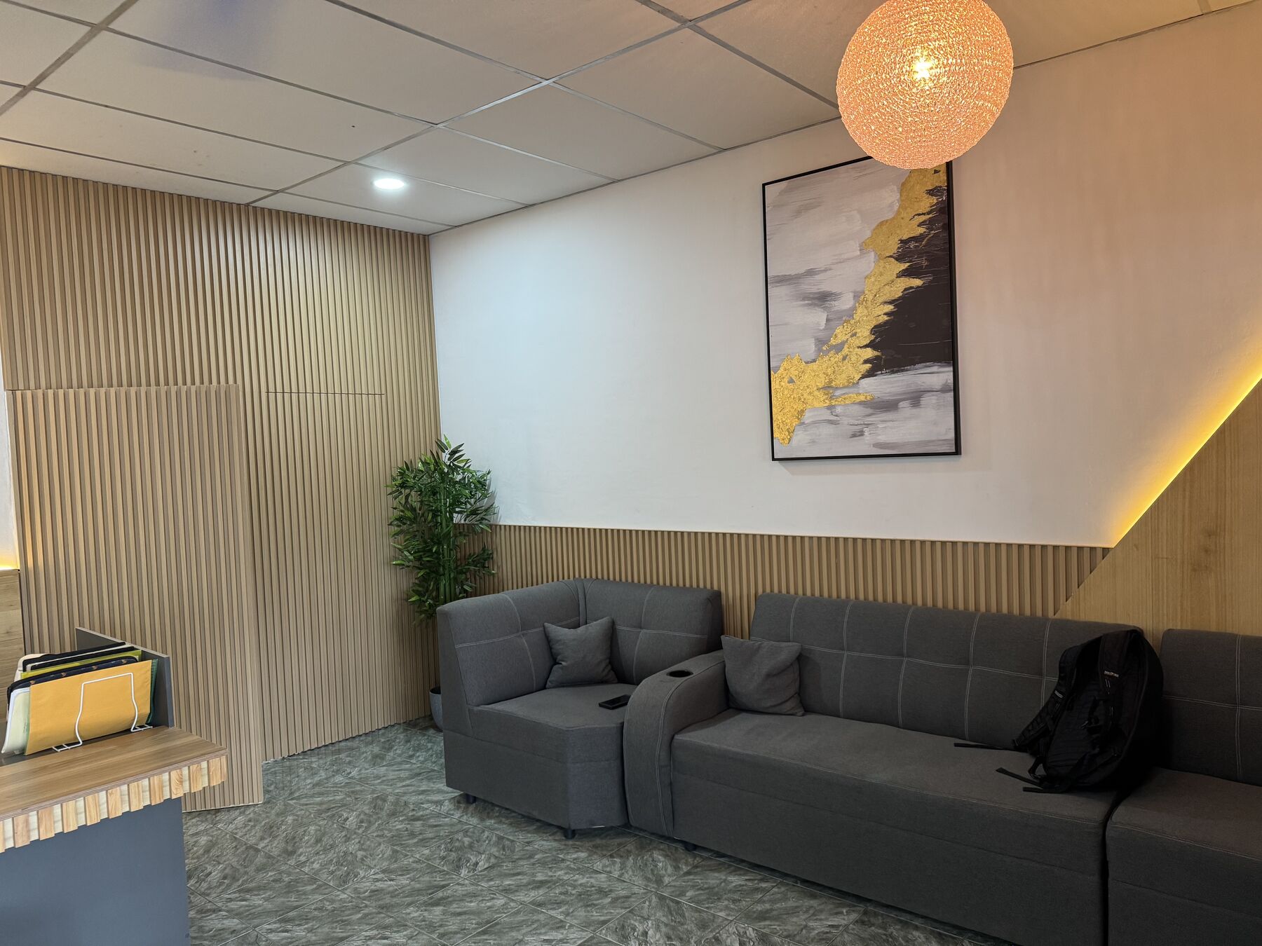 Sala de espera · Remodelación despacho jurídico